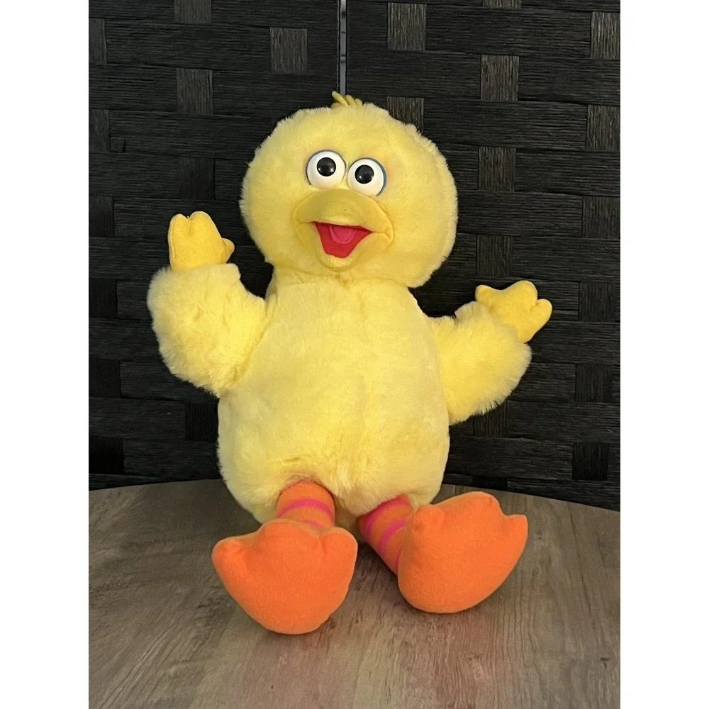 Vintage 1996 Tyco Sesame Street Plush Playtime Big Bird 16
